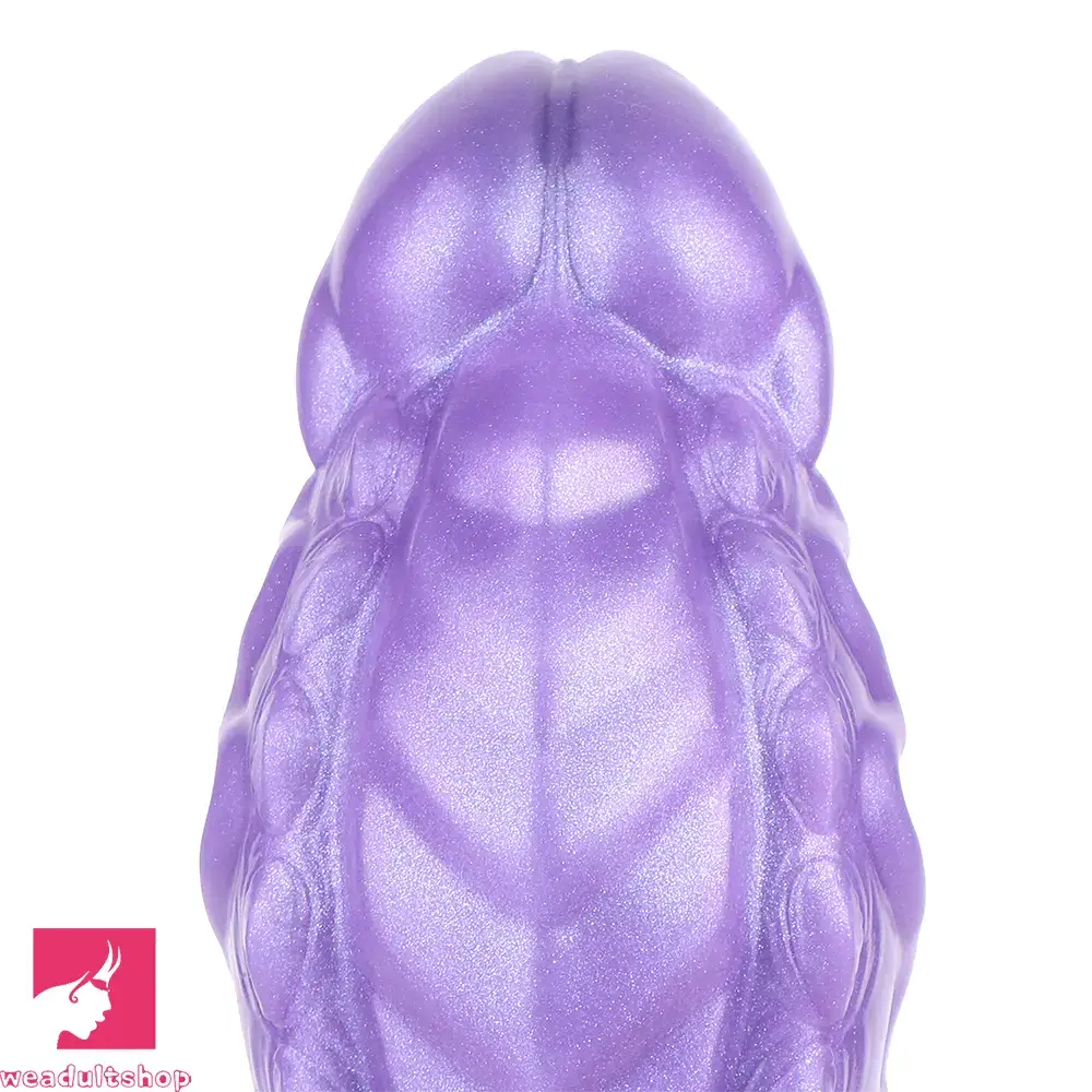 10.15in Dual Density Silicone Knot Monster Dildo G-Spot Anal Love Toy