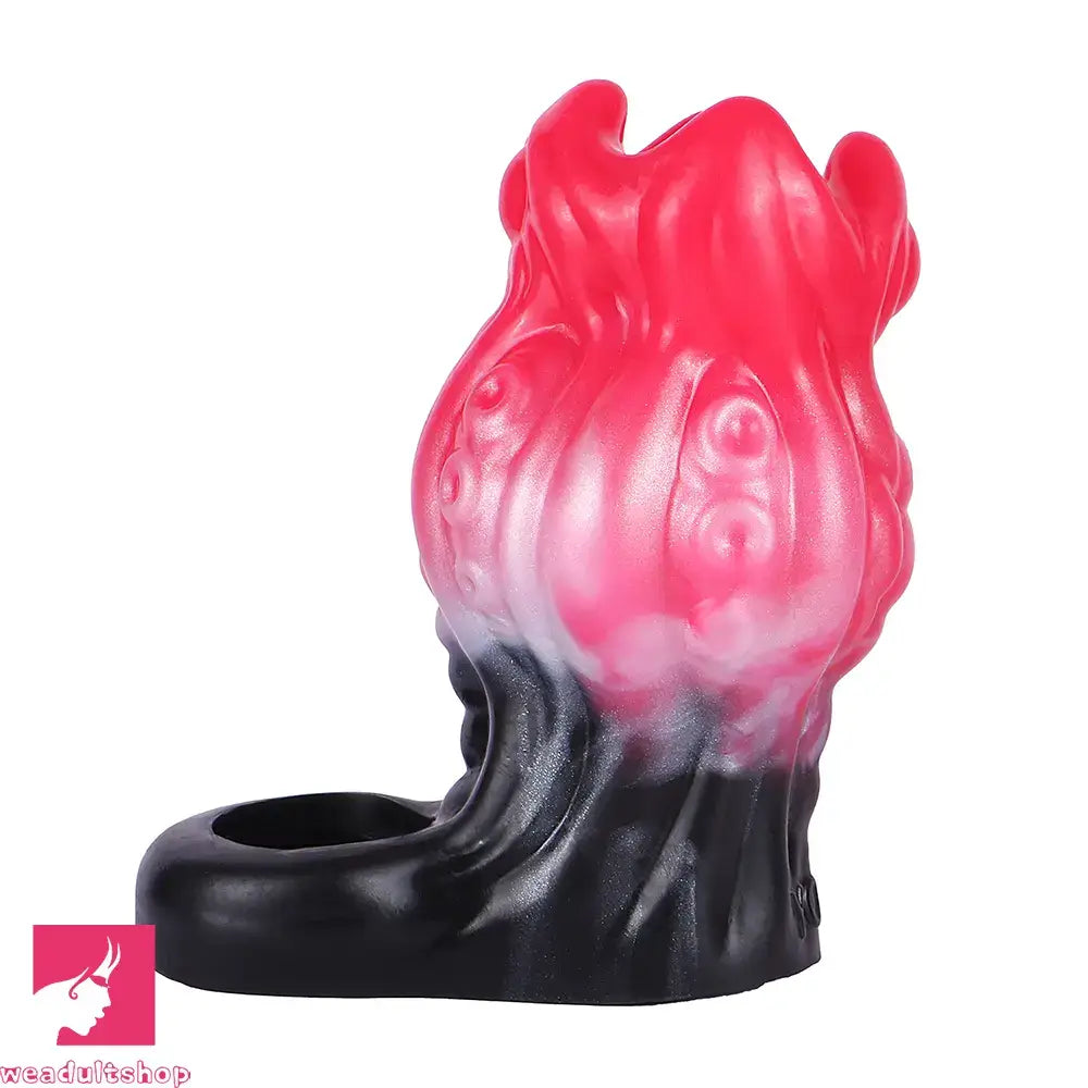 4.4in 5.11in 5.86in Fantasy Tentacle Silicone Dildo Sleeve Crown Top Quality