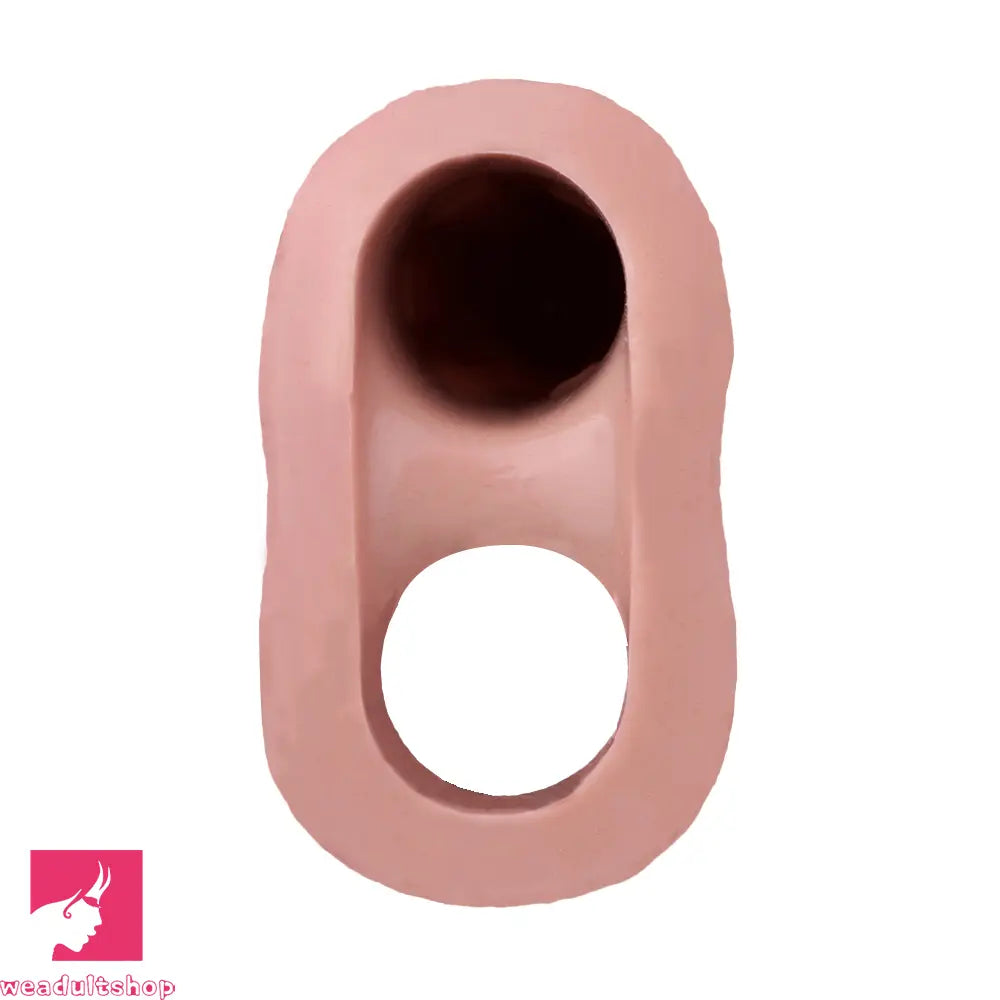 6.93in Soft Lifelike Cock Sleeve Dildo For Couples Gay Sex Using Love