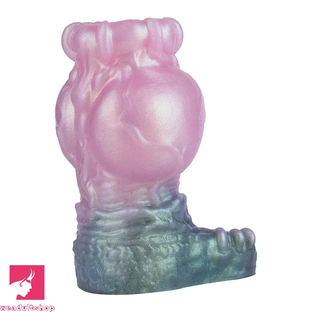 4.17in 4.84in 5.62in Monster Knot Cock Sleeve Dildo Hollow Male Penis