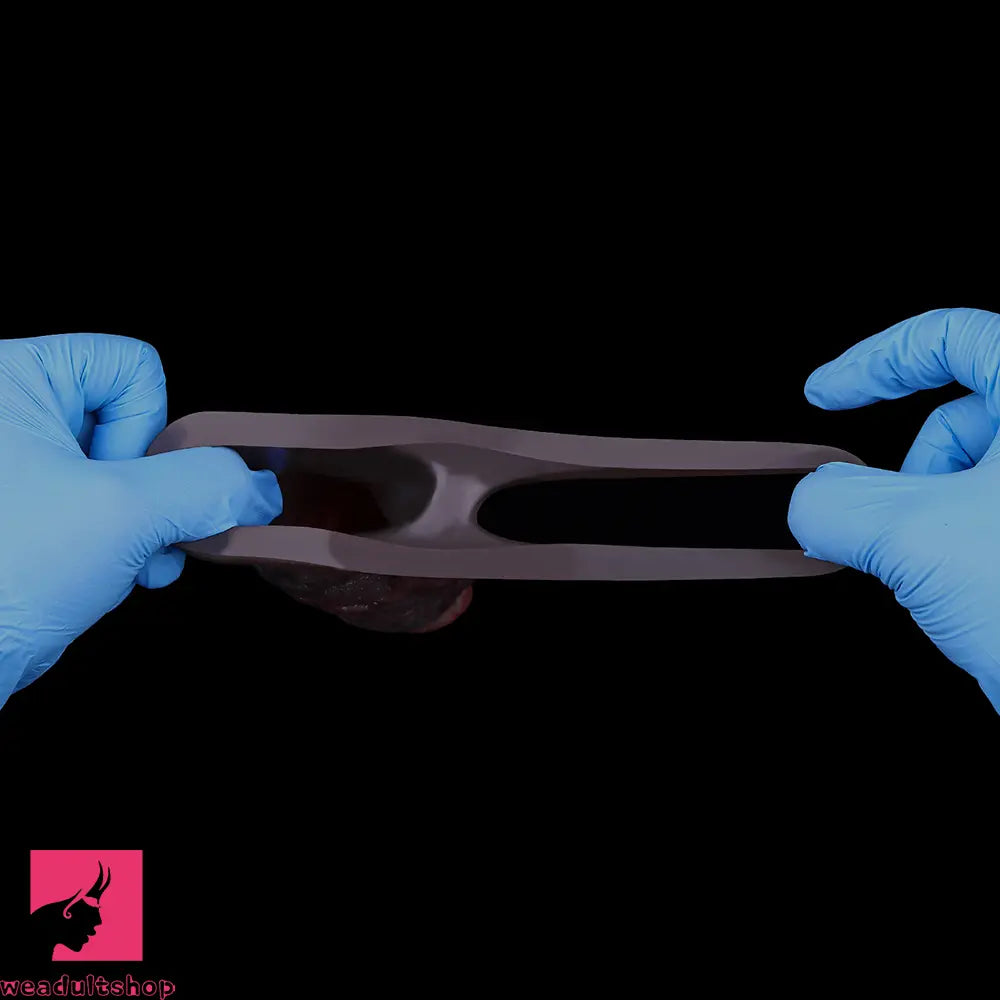 7.05in Liquid Silicone Real Dildo Sleeve With Seminal Vesicle Hollow Cock