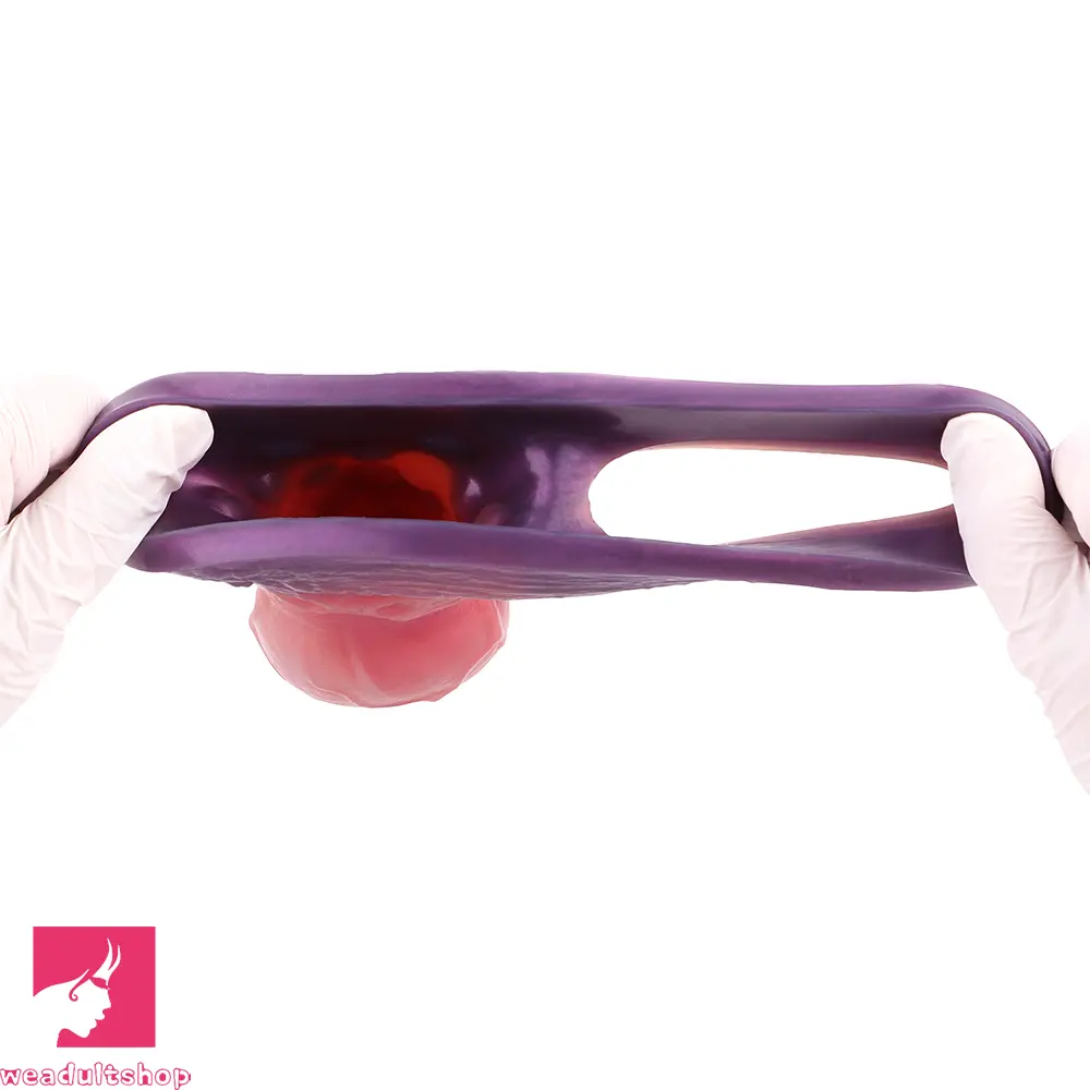 6.85in 8.11in 9.84in Dragon Monster Knot Silicone Dildo For Sleeve Sheath