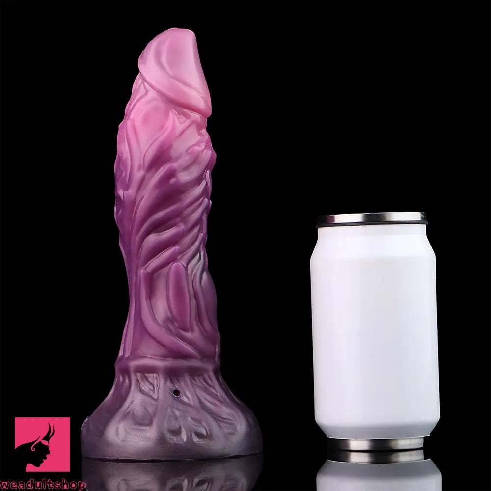9.64in Squeezing Inflatable Alien Penis Fantasy Odd Silicone Dildo For Sex