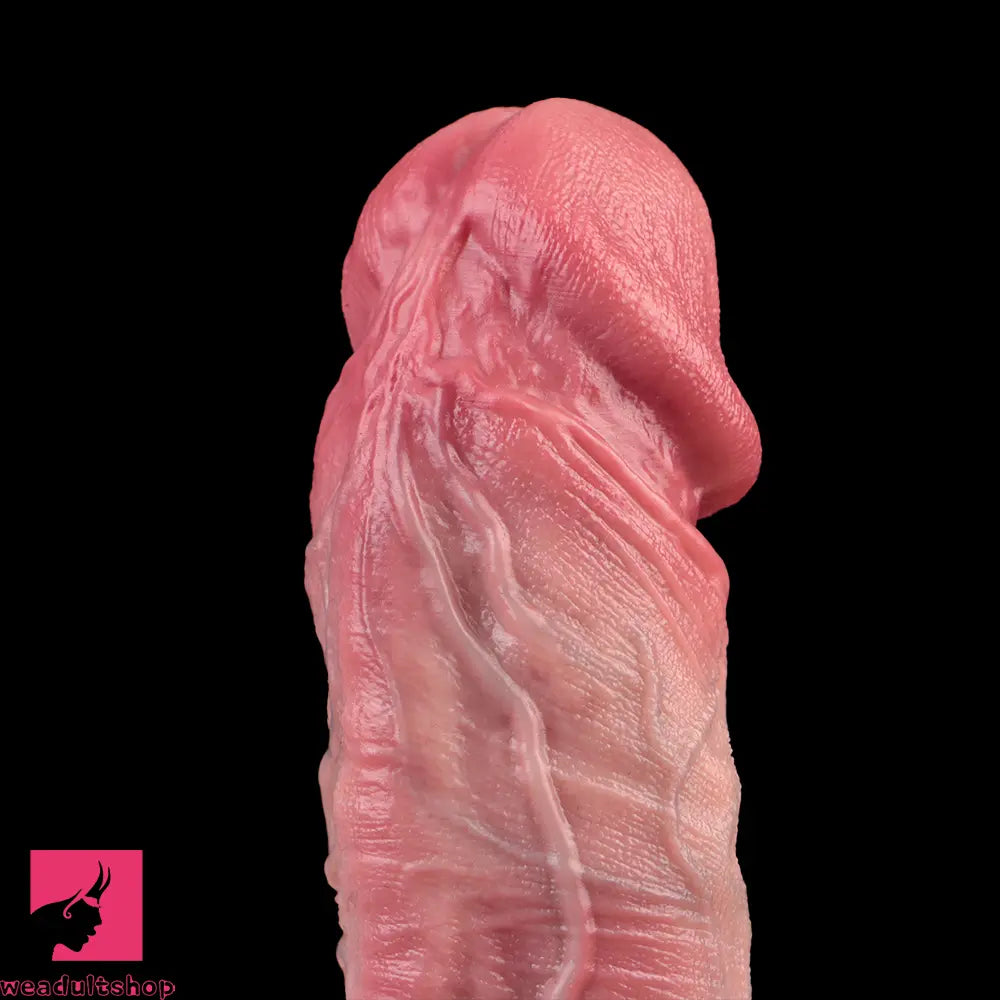 7.44in Hollow Penis Dildo Sleeve Silicone Soft Pants Sex Toy For Women