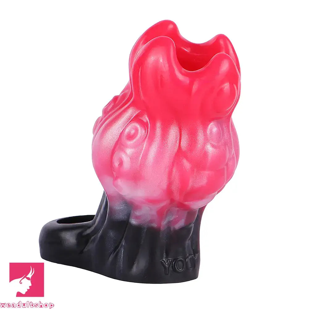 4.4in 5.11in 5.86in Fantasy Tentacle Silicone Dildo Sleeve Crown Top Quality
