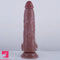 9.05in Big Skin Ejaculating Dildo Suction Cup Anal Toy Vaginal Massager