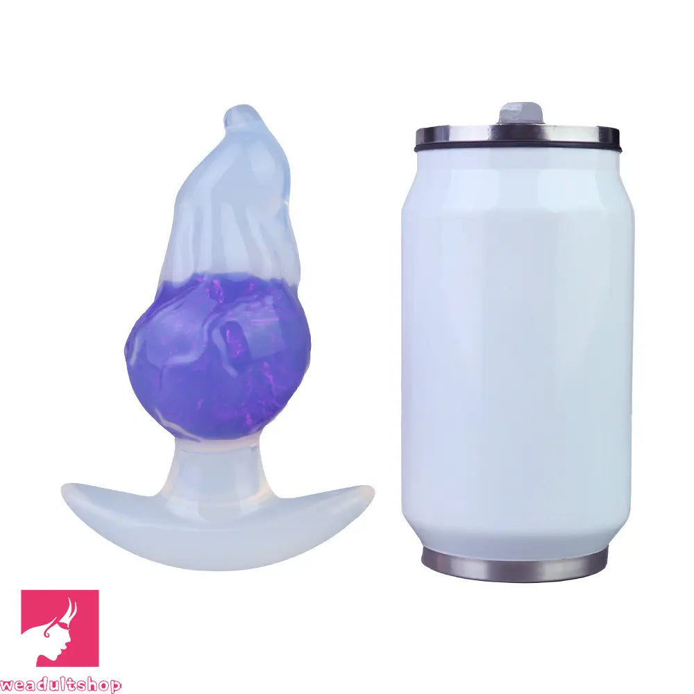 5.51in Luminous Silicone Anal Beads Dildo Anal Sex Toy For Women Sex