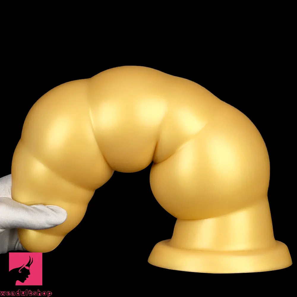 10.23in 14.56in Giant Cock Butt Plug Small Head Silicone Soft Thick Dildo
