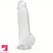 8.26in Lifelike Big PVC Dildo For Women Beginner Couple Cock Sex Toy