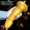 8.66in 12.2in Large Head Anal Dilation Silicone Soft Anal Plug Cock Dildo