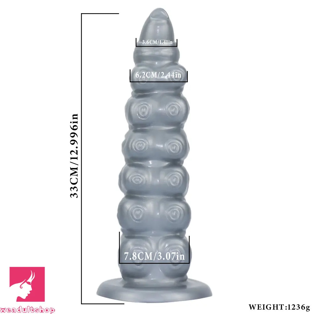 7.87in 13in Octopus Tentacle Silicone Big Odd Dildo For Deeper Stimulation