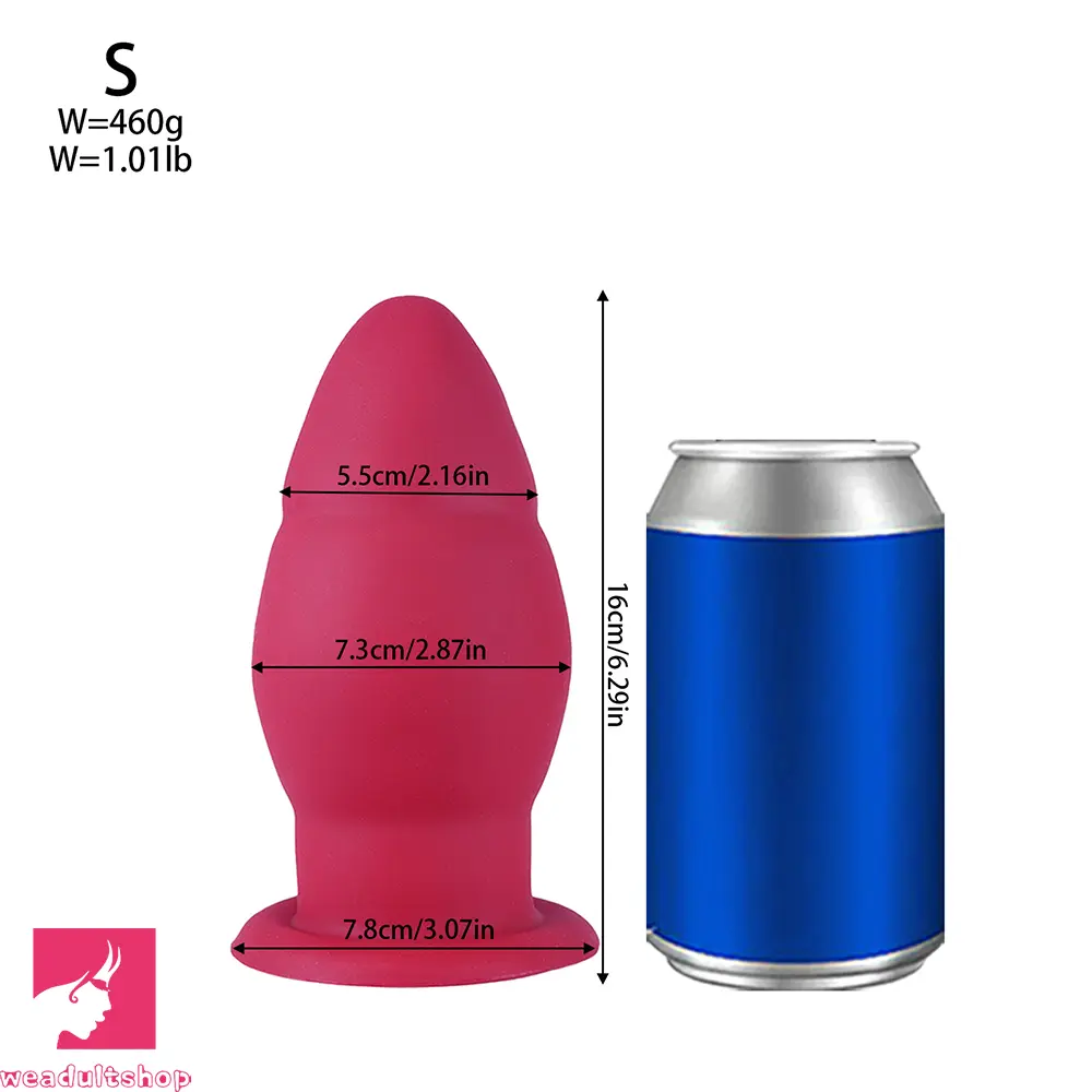 6.29in 7.28in 7.87in Unisex Anal Expansion Dildo Butt Plug Dreamy Stimulator