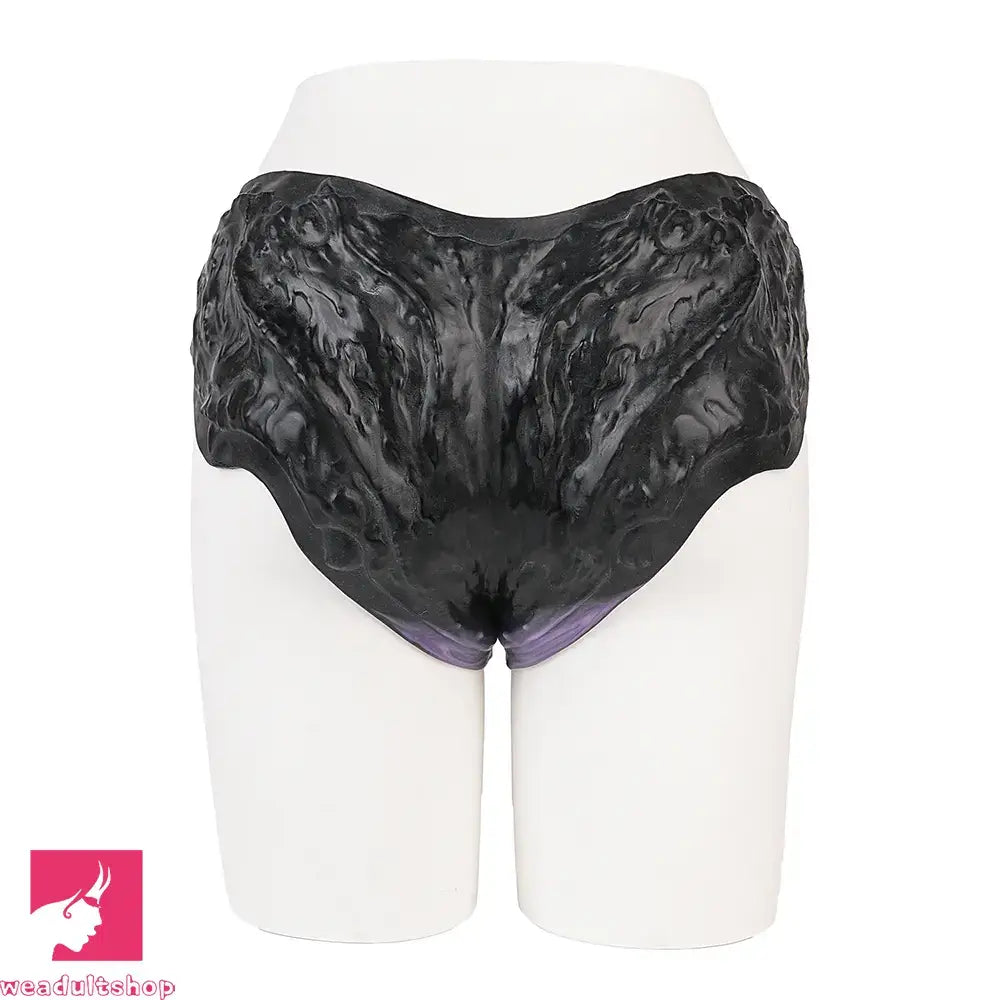 10.35in Silicone Strap-on Wearable Dildo Panty Horse Animal Hollow Cock Toy