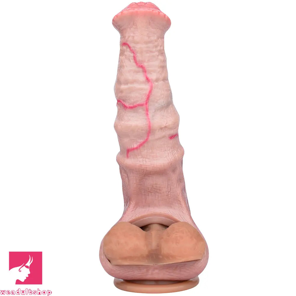 5.9in 7.04in Horse Cock Silicone Lifelike Dildo Sleeve Perfect Gift Penis Toy