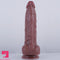 9.05in Big Skin Ejaculating Dildo Suction Cup Anal Toy Vaginal Massager