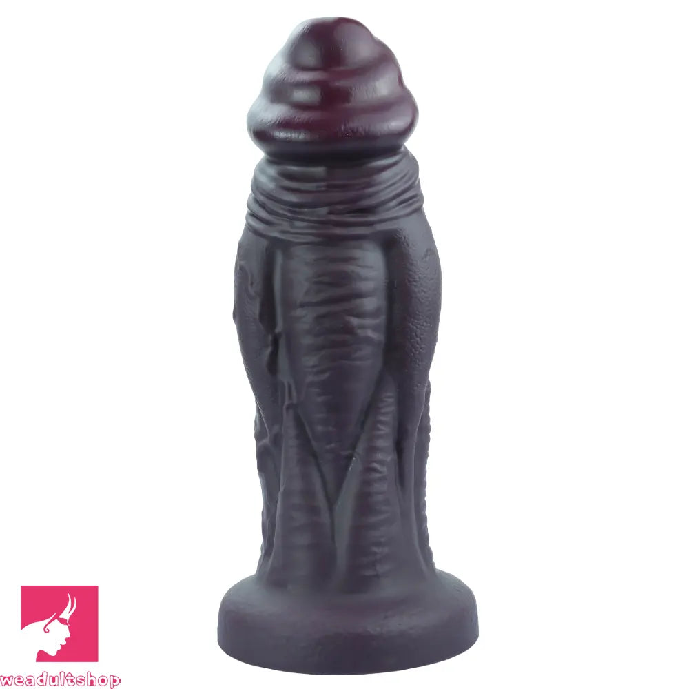 8.66in 10.23in 11.9in Real Feeling Silicone Soft Big Dildo For Handsfree Play