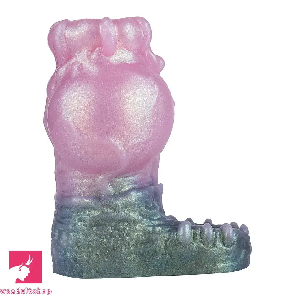 4.17in 4.84in 5.62in Monster Knot Cock Sleeve Dildo Hollow Male Penis