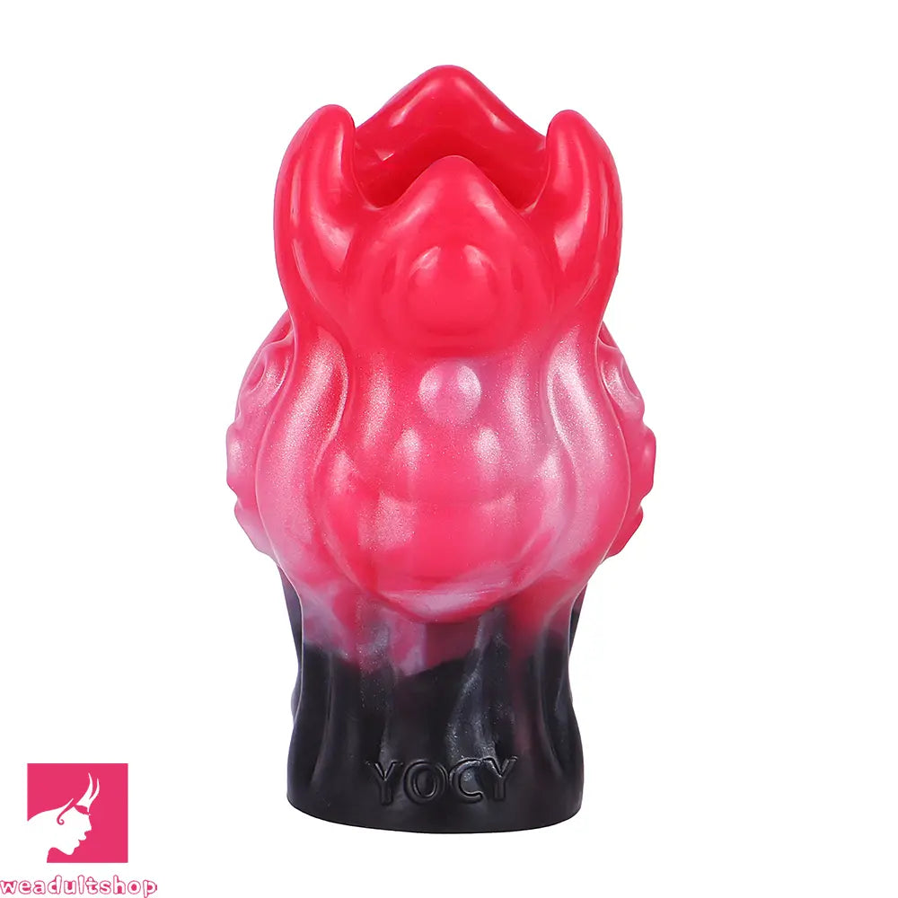 4.4in 5.11in 5.86in Fantasy Tentacle Silicone Dildo Sleeve Crown Top Quality