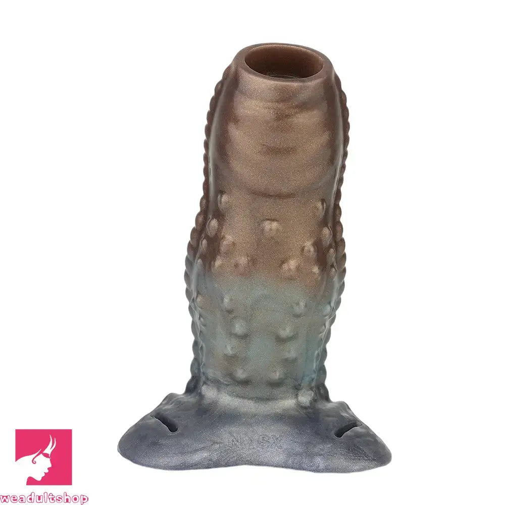 4.02in 4.76in 6.06in 6.69in Tentacle Strap on Hollow Penis Sleeve Dildo