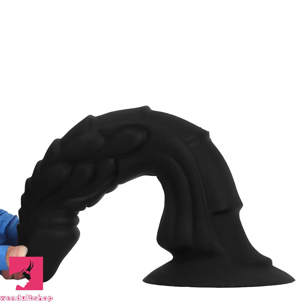 7.28in 9.25in 11.41in 13.38in Dragon Monster Fantasy Soft Silicone Dildo