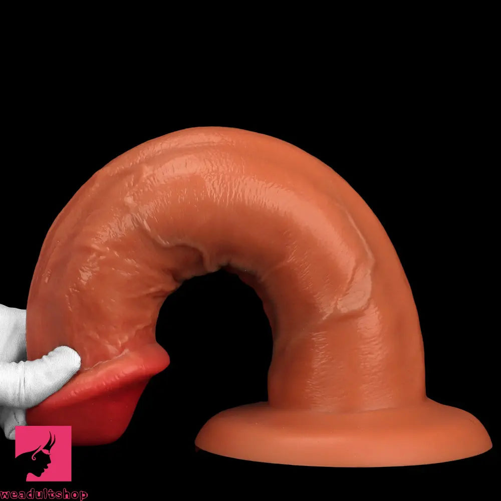 8.85in 11.02in 12.59in Eggless Extra Large Silicone Soft Big Dildo Cock