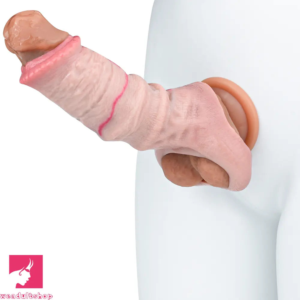 5.9in 7.04in Horse Cock Silicone Lifelike Dildo Sleeve Perfect Gift Penis Toy