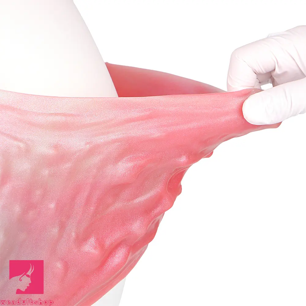 9.92in Sheath Strap on Dildo Silicone Monster Creature Cock Big Cock Dildo