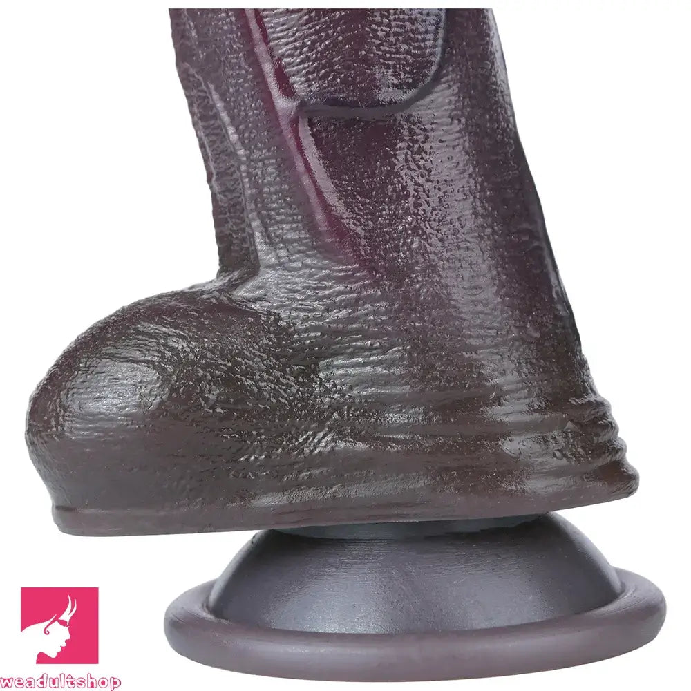 7.2in Dual Density Silicone Soft Real Dildo Ideal For Couples Male Female