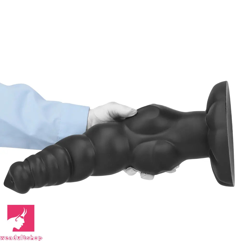 8.66in 11.81in 14.17in Heterosexual Animal Upgraded Dog Silicone Dildo