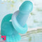 12.8in 15.35in Dinosaur Silicone Soft Big Glowing Penis Dildo For Women