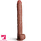 17in Super Long Huge Dildo Unisex Gode Dildo Clitoral Stimulator Phallus
