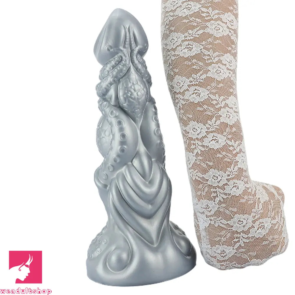 6.69in 9.05in 11.02in Dragon Tentacle Monster Silicone Butt Plug Solo Dildo
