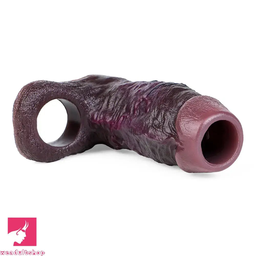 4.01in 4.72in 5.9in Lifelike Cock Sleeve Dildo Prostate Massage Cock Toy