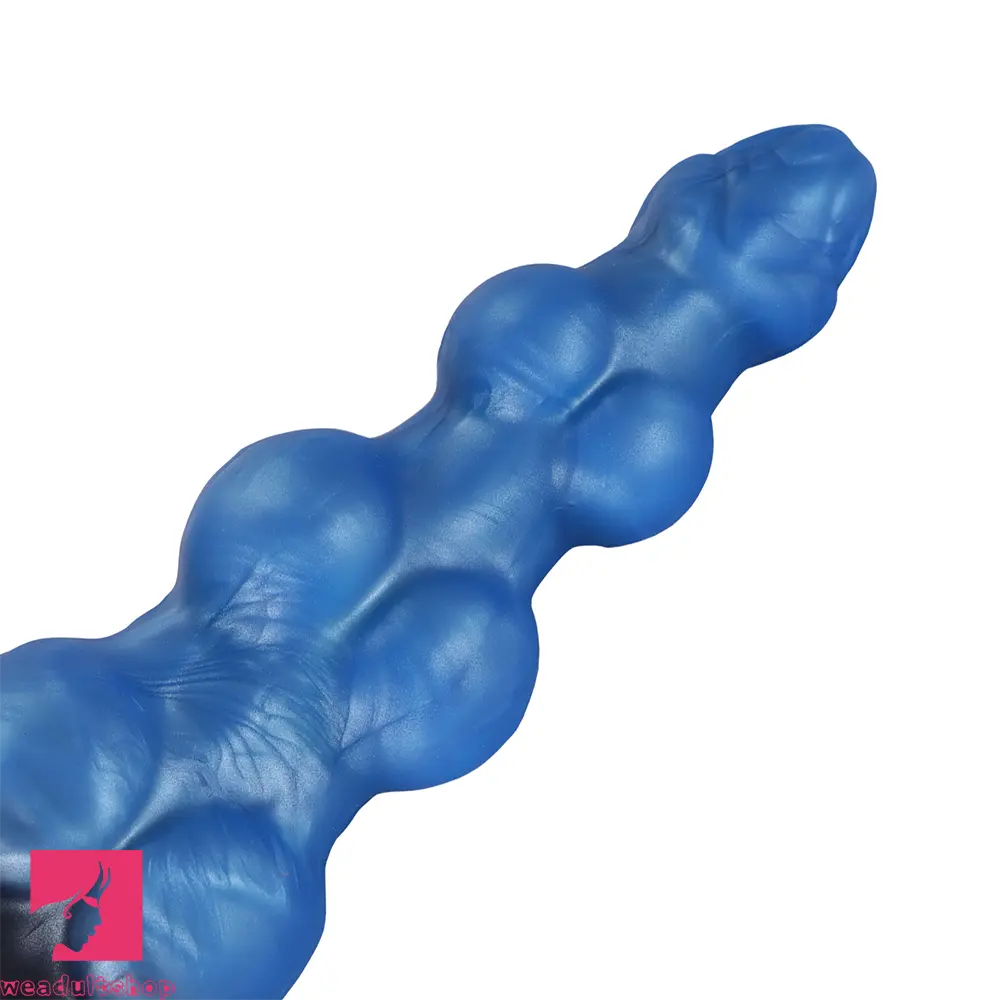 7.48in 8.66in 10.43in Knot Silicone Fantasy Animal Dildo G spot Anal Dilator