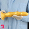 8.07in 11.22in Gold Silicone Large Anal Plug Penis Dildo Anal Exercises