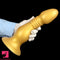 8.66in 12.2in Large Head Anal Dilation Silicone Soft Anal Plug Cock Dildo