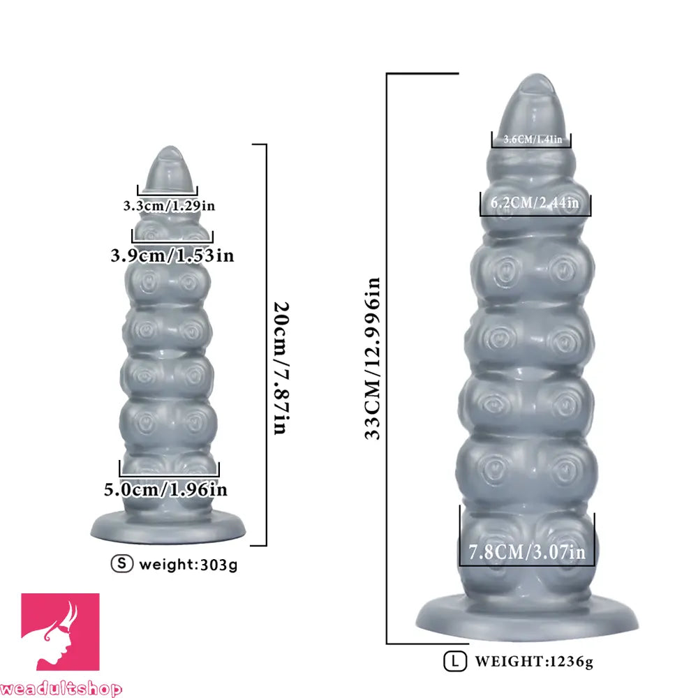 7.87in 13in Octopus Tentacle Silicone Big Odd Dildo For Deeper Stimulation