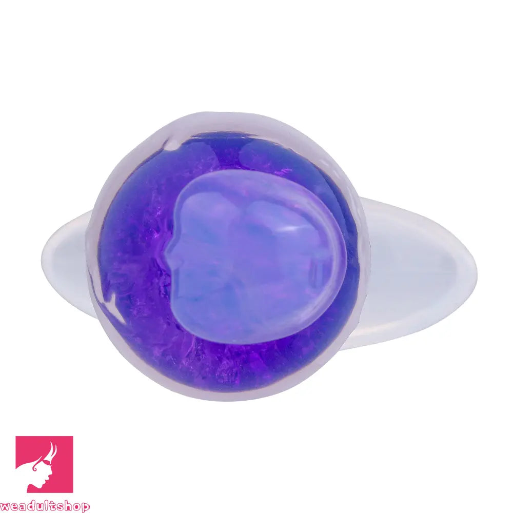 4.92in Silicone Anal Plug Dildo Realistic Design Masturbation Aid Toy