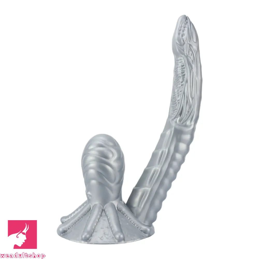 11.81in 17.7in Dual Ended Alien Anal Plug Soft Fantasy Dildo Anal Massage Dilator