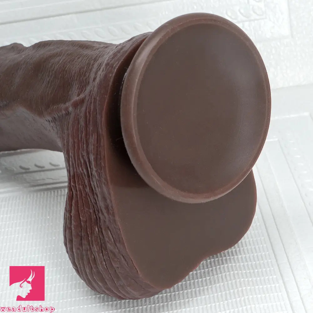 6.29in 7.87in 9.64in Curved Strap on Realistic Dildo Unisex Penis Real Sex Toy