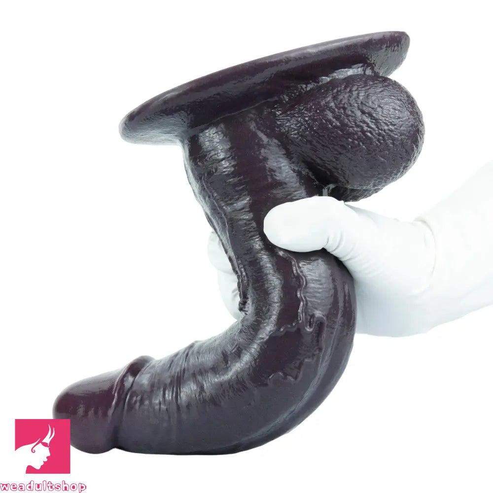 8.26in 9.84in 11in Realistic Feeling Silicone Big Soft And Bendable Anal Dildo