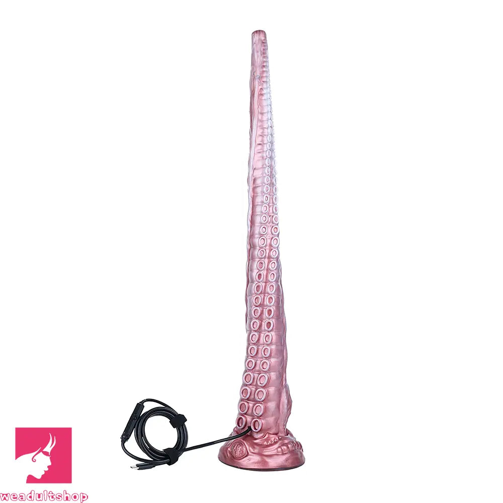 21.25in Deep Sea Endoscopy 3.0MP HD Camera 8 LEDs Soft Tentacle Dildo