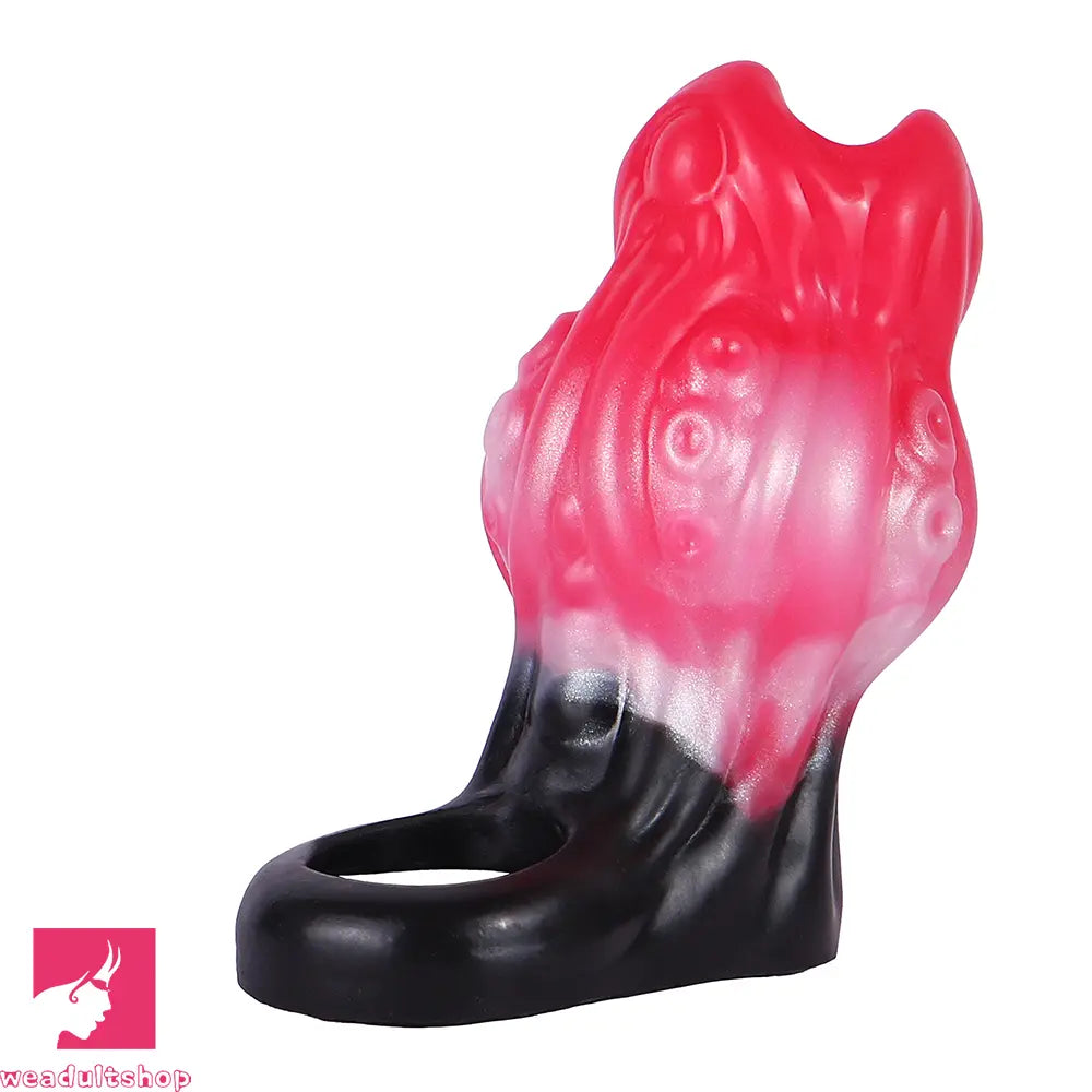 4.4in 5.11in 5.86in Fantasy Tentacle Silicone Dildo Sleeve Crown Top Quality