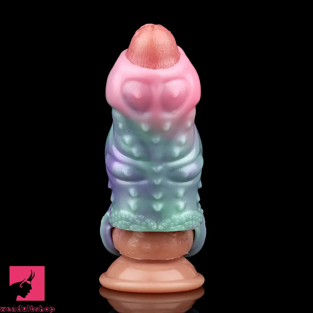 4.44in 4.92in Tendril Geist Odd Hollow Dildo Sleeve For Cock Extension