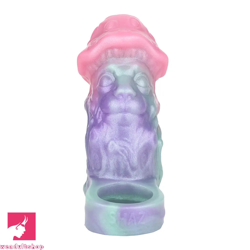 4.44in Spore Bloom SHAZ-3016 Fantasy Hollow Dildo Cock Sleeve Extension