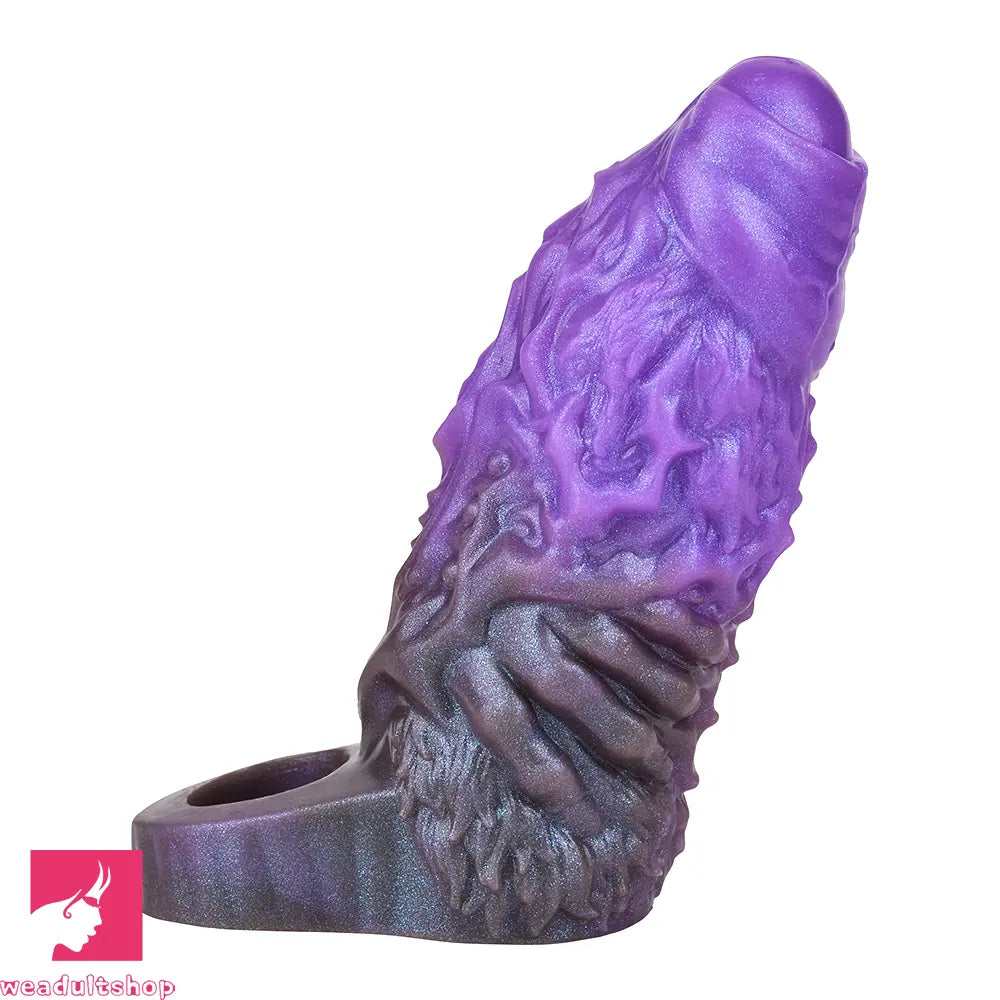 5.98in Dragon Beast Creature Fantasy Hollow Dildo Cock Odd Sleeve