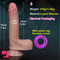 7.5in 8.46in 9.84in Lifelike Double Layer Silicone Dildo Anal Prostate Toy