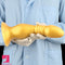 8.66in 12.2in Large Head Anal Dilation Silicone Soft Anal Plug Cock Dildo