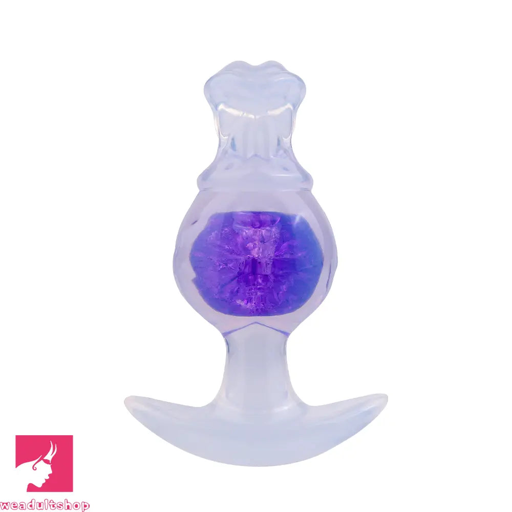 5.04in Silicone Anal Plug Vaginal Massager & Anus Stimulator Cock Toy