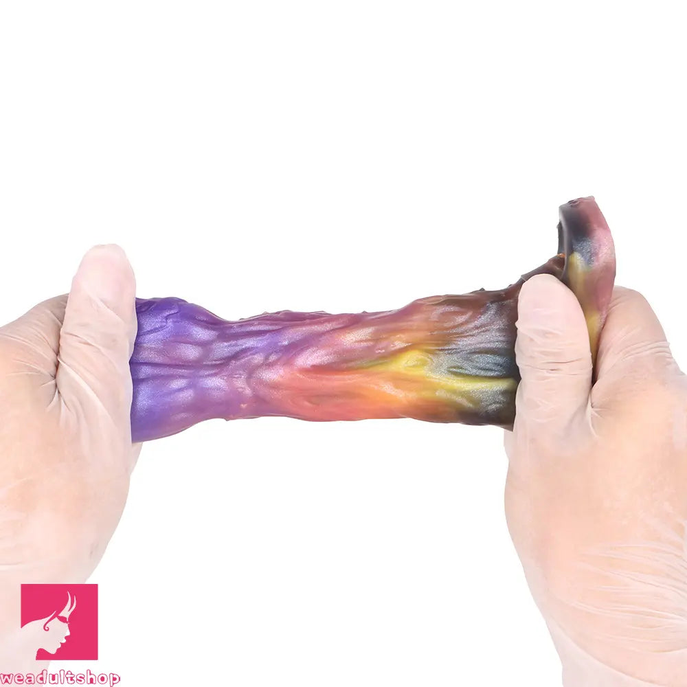 4.72in Ogma Fantasy Odd Silicone Soft Dildo Sleeve Cock Extender Toy